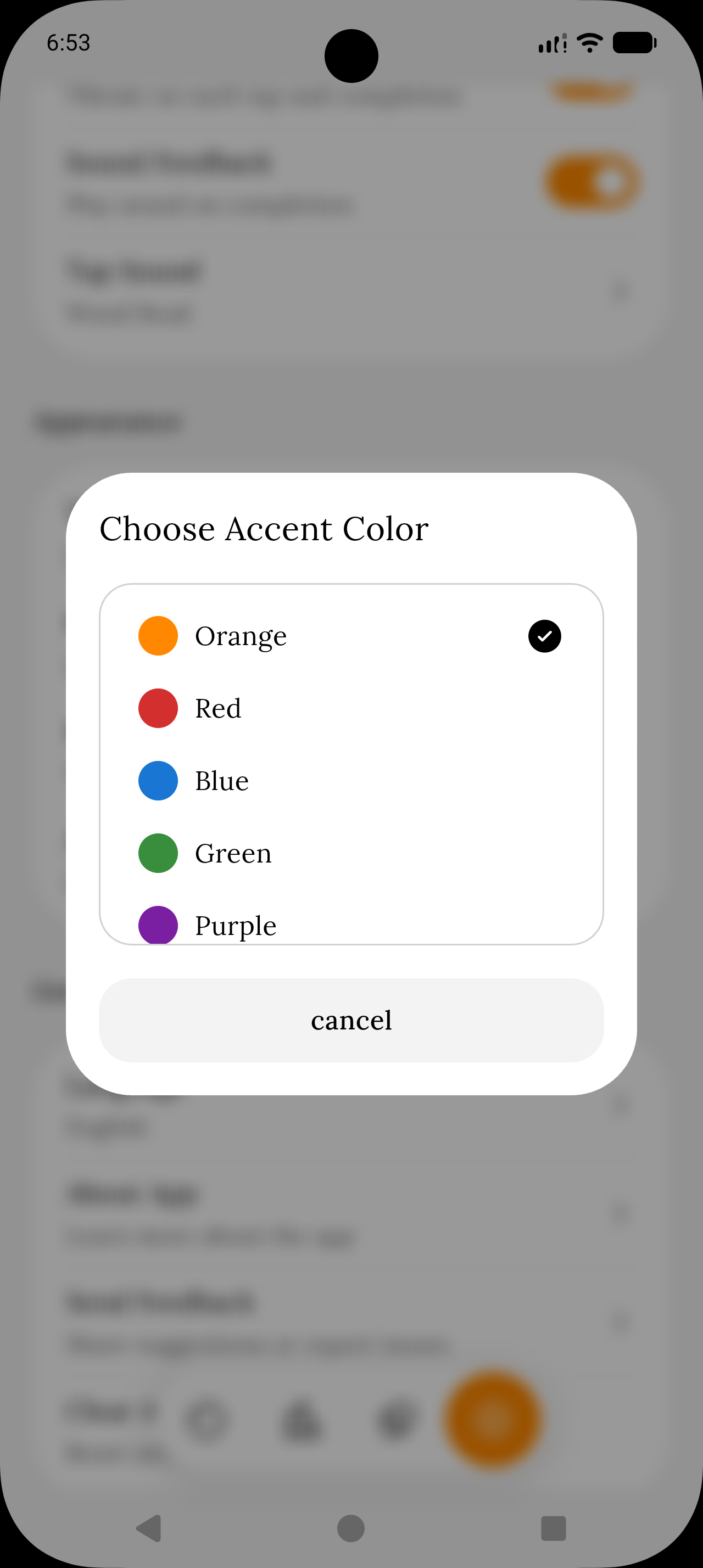 Custom Accent Themes